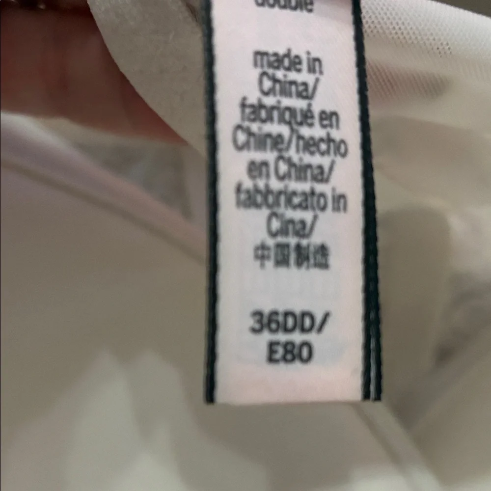 Victoria Secret Lace Underwire Bra - Cream 36DD - Picture 8 of 8